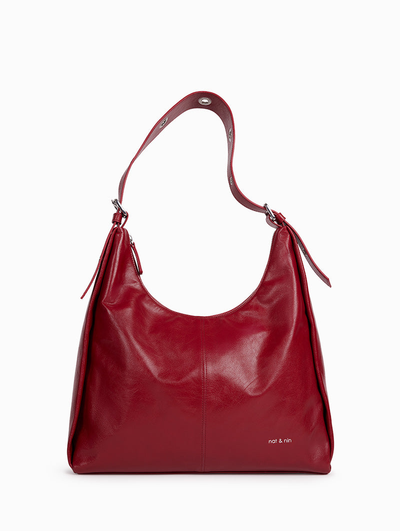 Tina Large leather shoulder bag