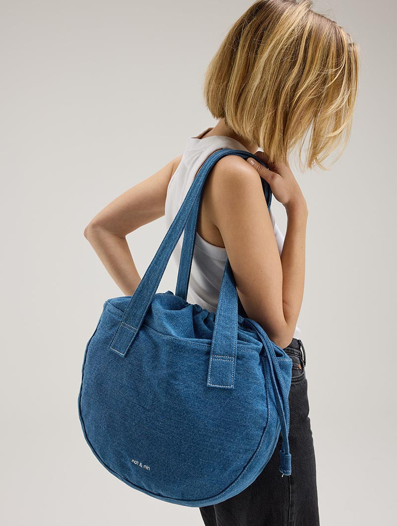 Romane Denim nat-nin Denim Bleu