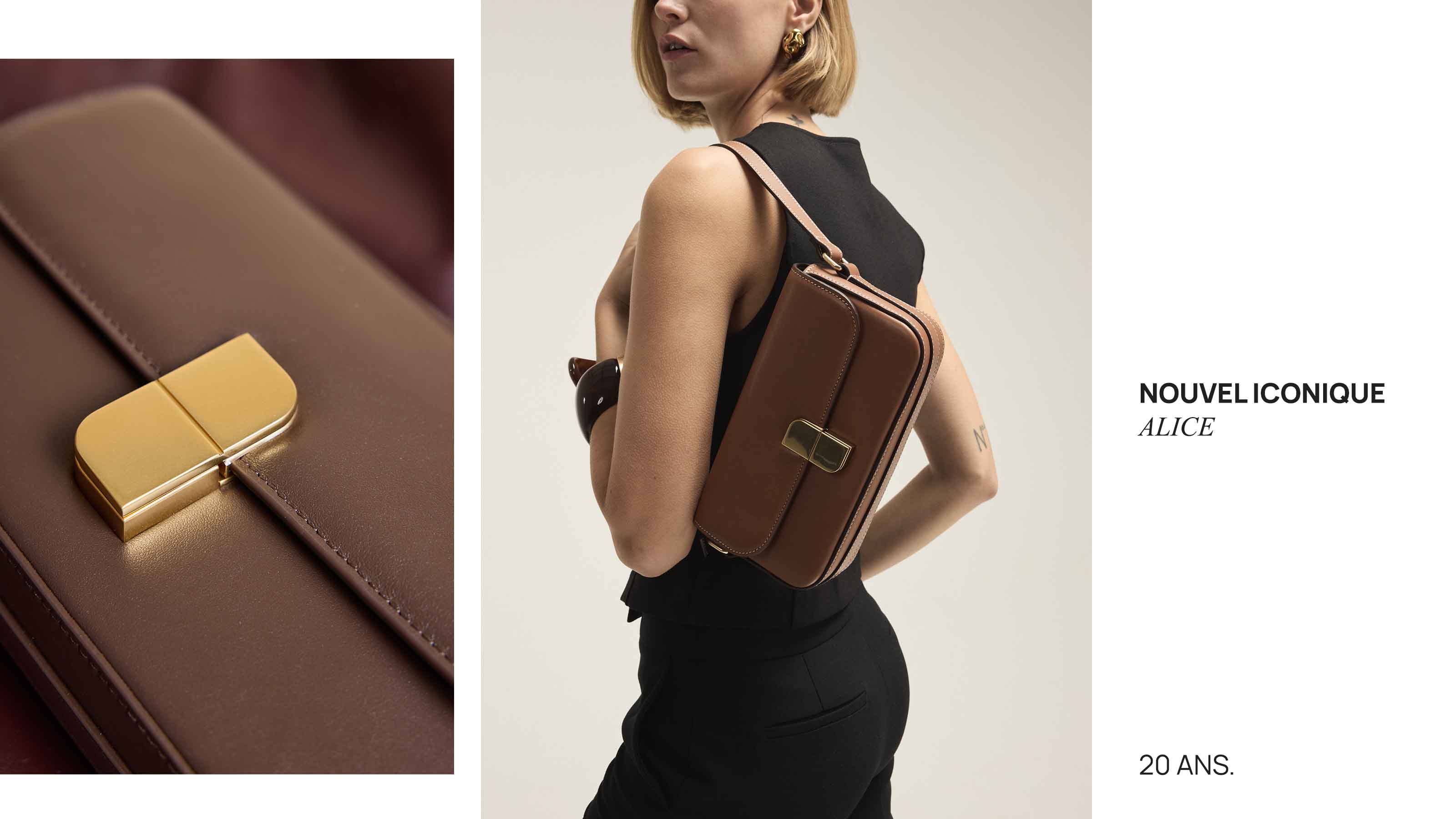 New nat&nin era: discover Alice, iconic leather bag – nat & nin
