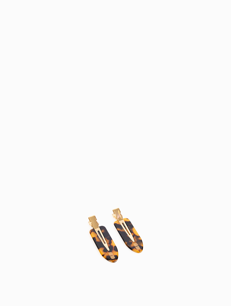 Les Barrettes nat & nin Ecaille