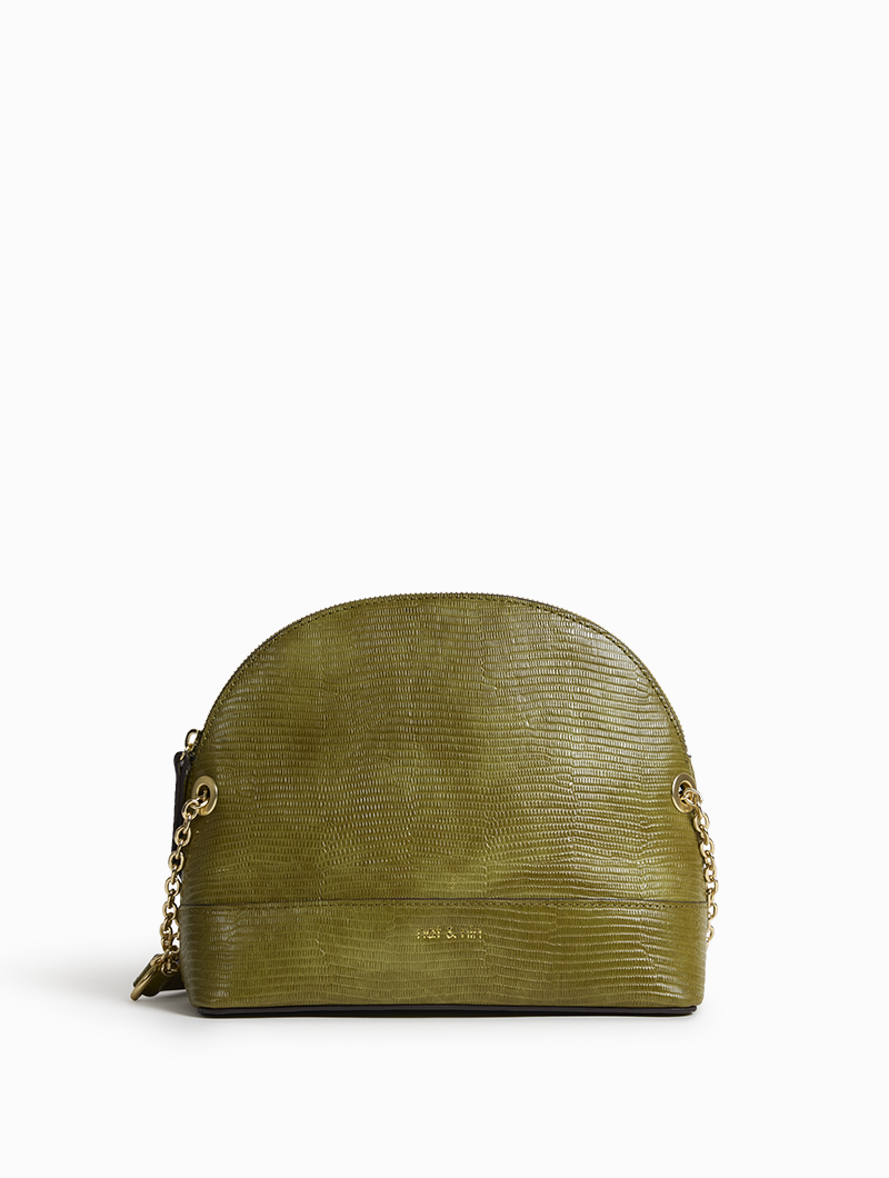 Juliet - Printed leather bag for women - nat & nin