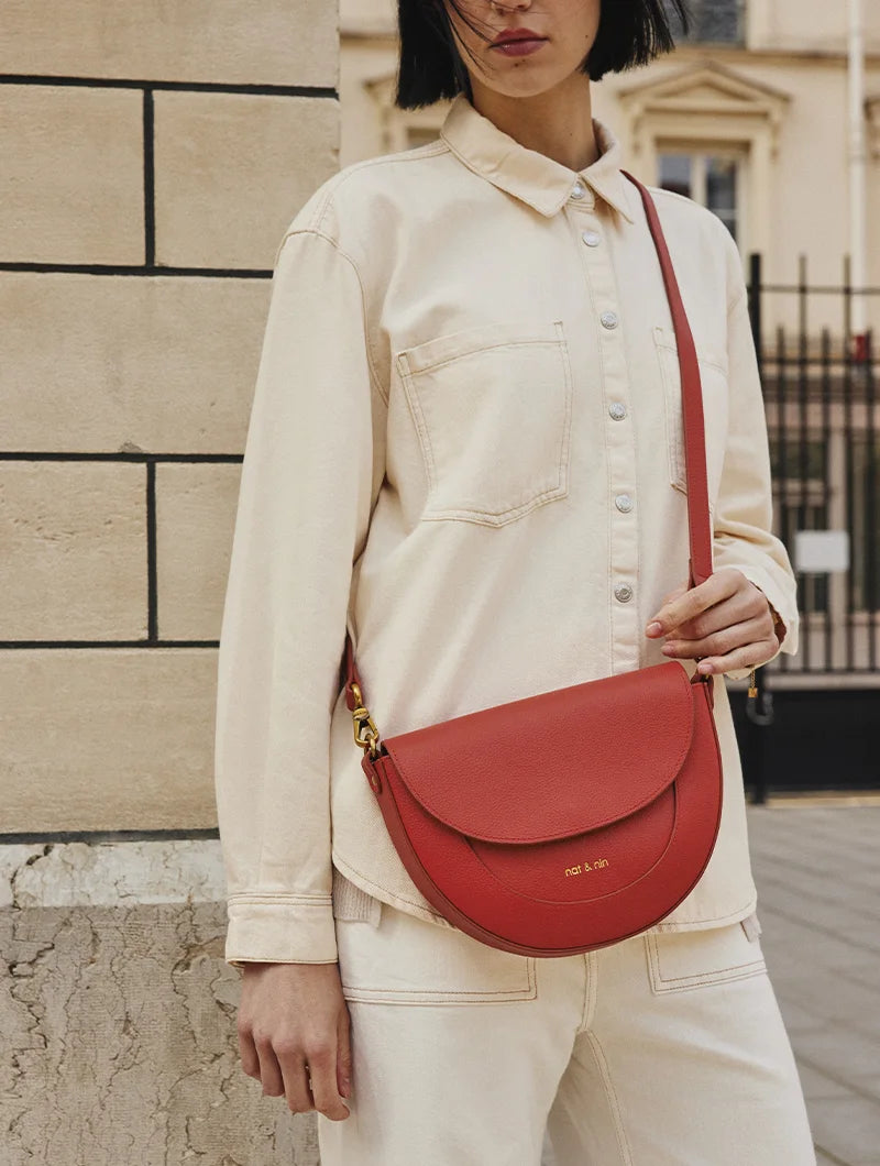 Sac rouge sales nat et nin