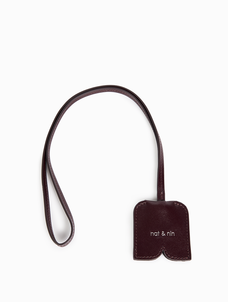 Porte-clés Cloche nat-nin Aubergine