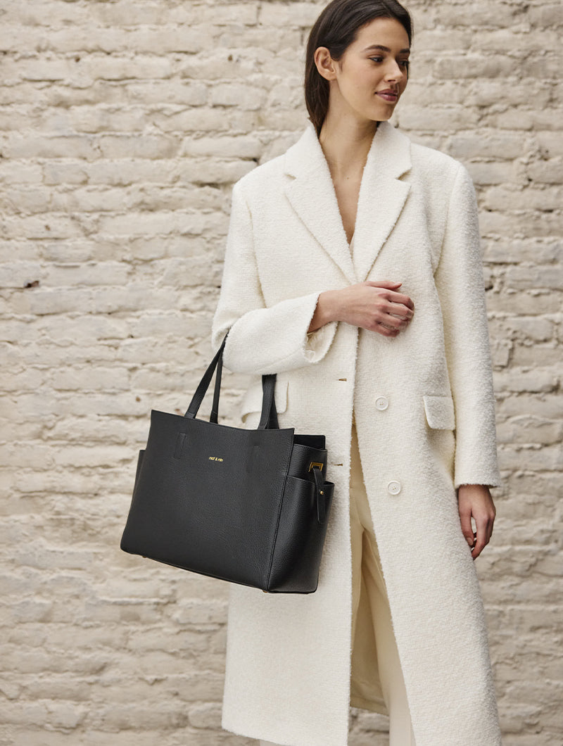 Dakota Sac femme en cuir format A4 Emportez tout. Nat Nin