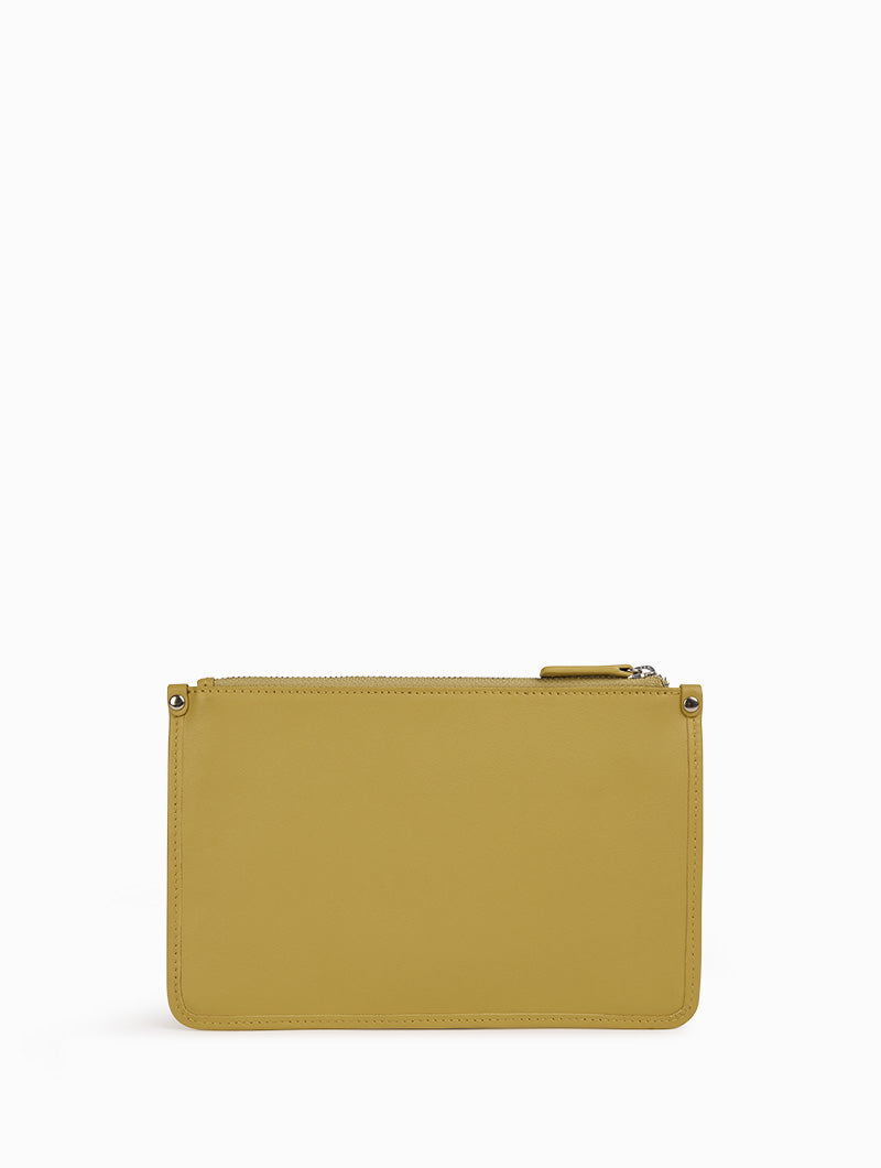 Elise L | Simple and practical leather clutch – nat & nin