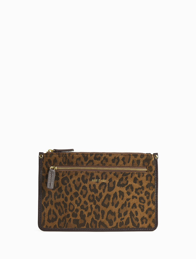 Elise L | Simple and practical leather clutch – nat & nin