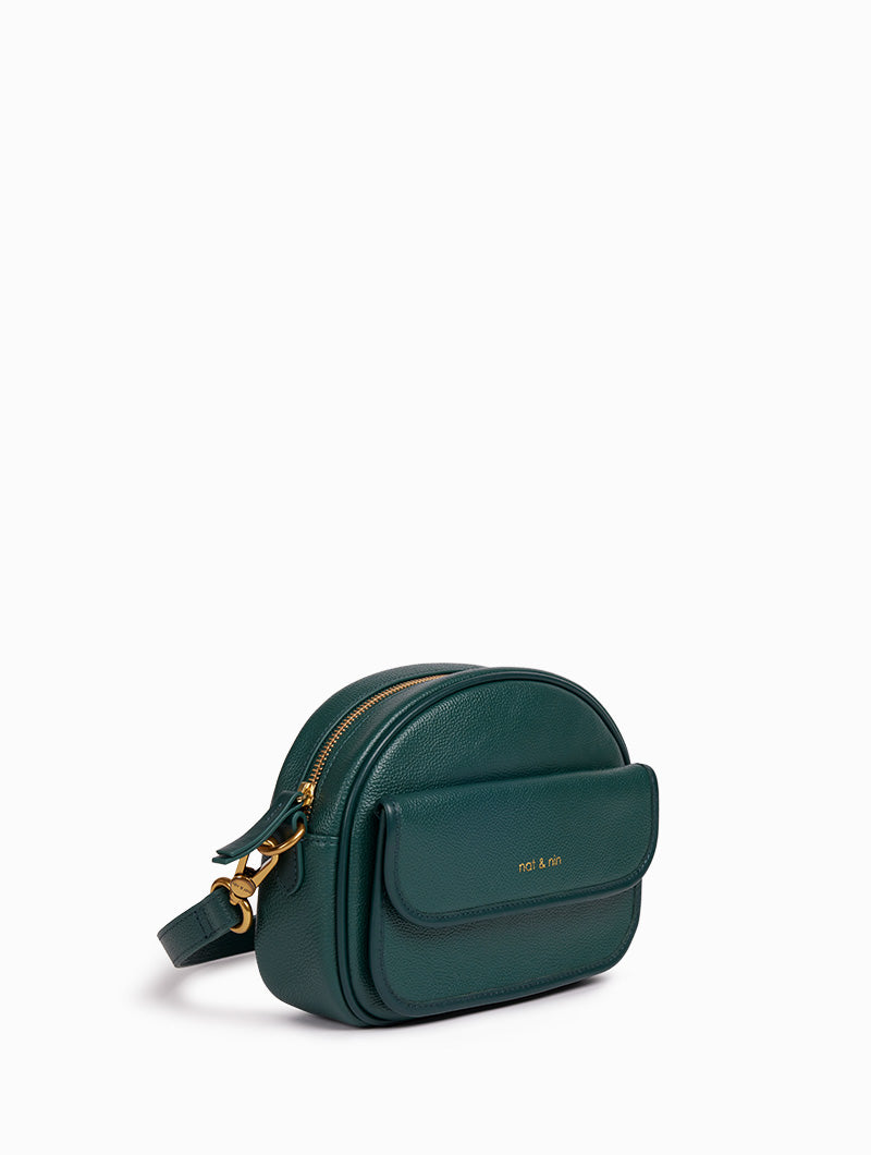 【2025最新作】 bag Messenger - Judy with nin & nat – leather and strap shoulder U.S., Millet And Flour