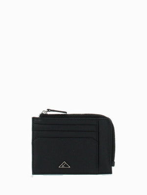 Lino nat-nin Noir saffiano