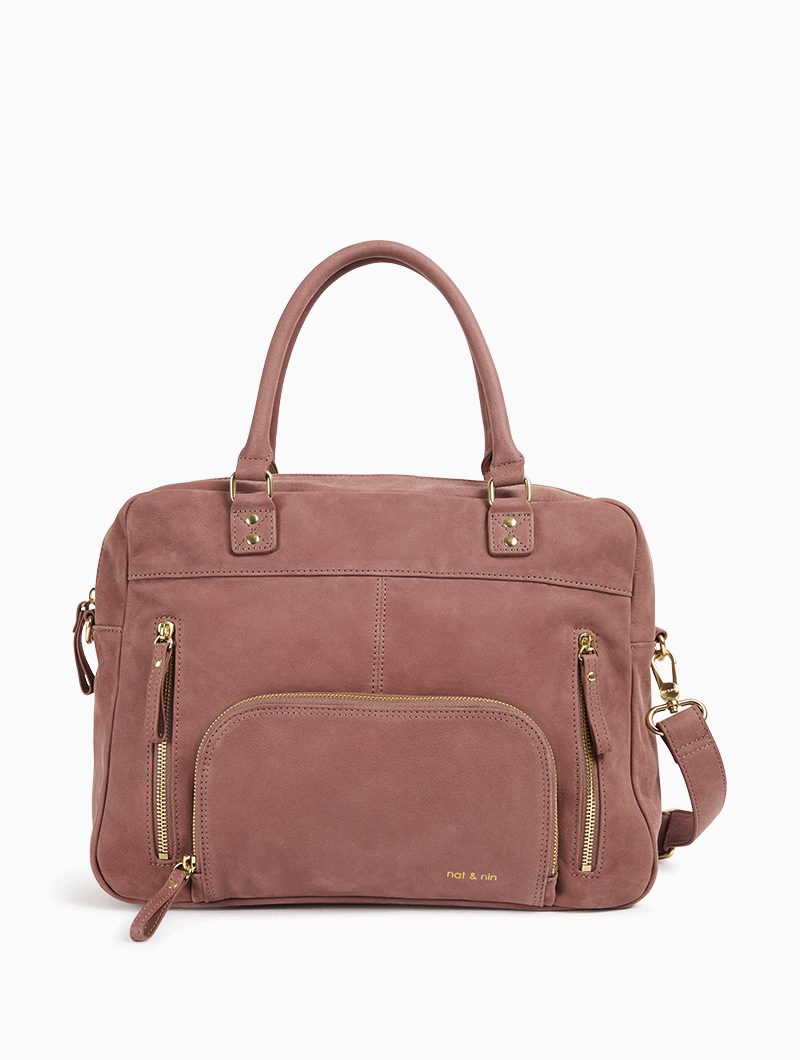 ナリスレジュアーナフルセット MACY - Women's leather bag shoulder strap A4 format - nat & nin