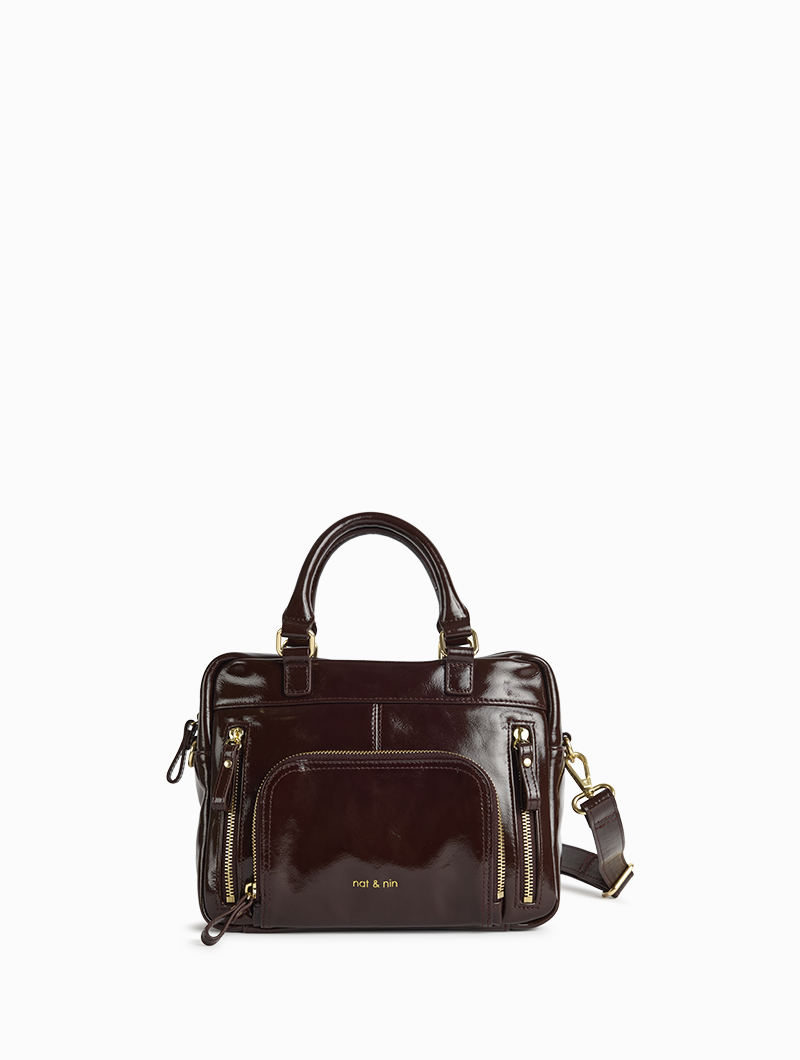 Mini Macy – iconic leather bag – nat nin