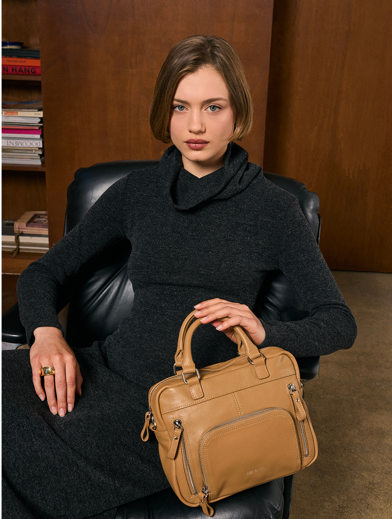 Mini Macy sac en cuir iconique nat nin1