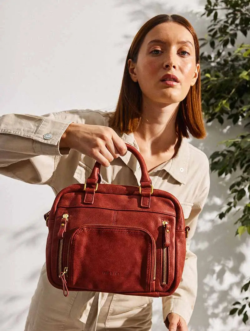 Mini Macy nuestro ic nico bolso de mano de piel en versi n mini