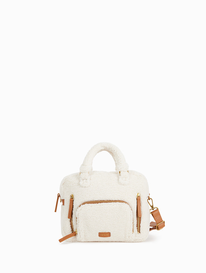 Mini Macy Teddy nat & nin Crème