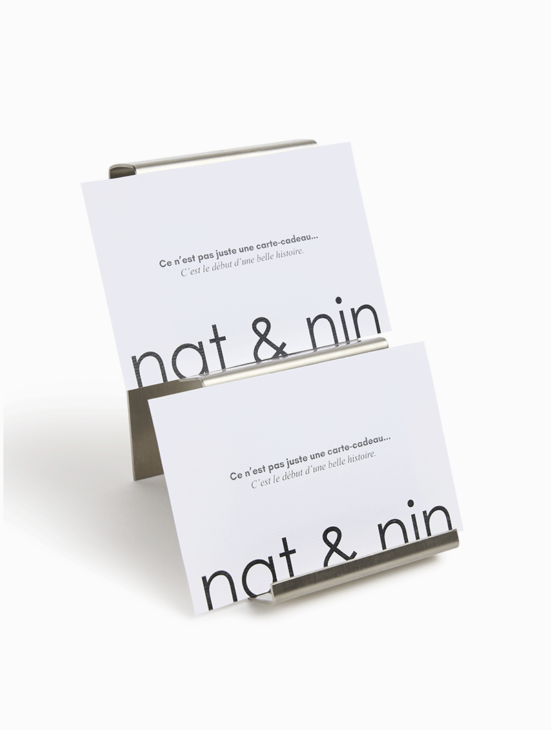 E-carte cadeau Gift Cards nat-nin 50 €