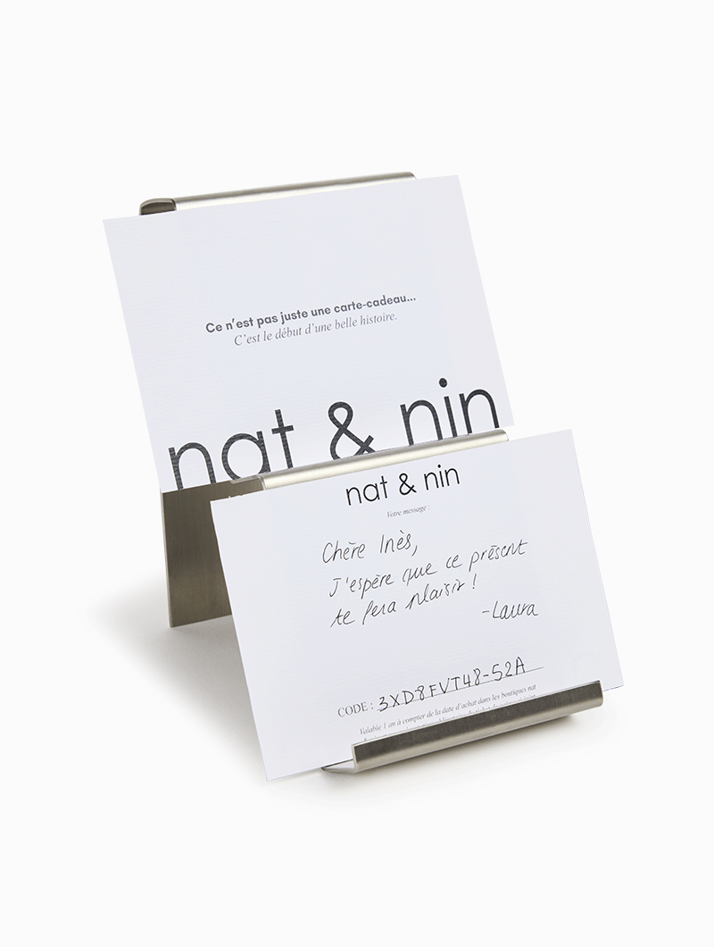 E-carte cadeau Gift Cards nat-nin