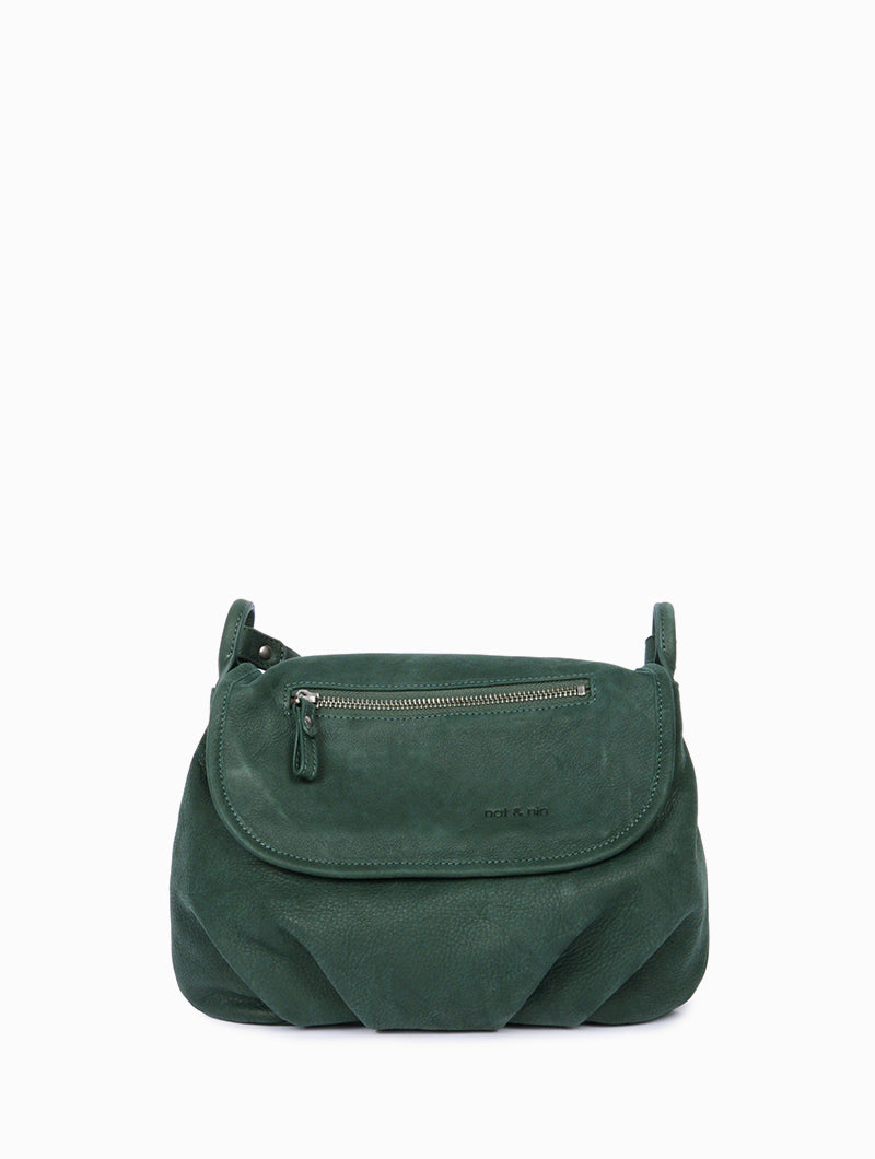 JEN - Women's leather messenger bag, 2 compartments - Nat & Nin – Nat ...