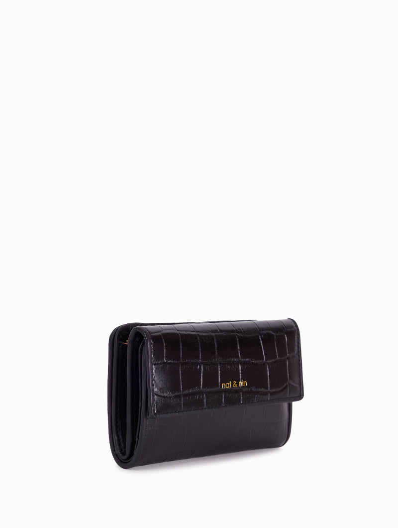 LOTTI Portefeuille femme en cuir avec sections pour monnaie et cartes. Faites votre choix nat nin